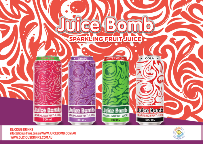 500ml Juice Bomb DLicious Drinks